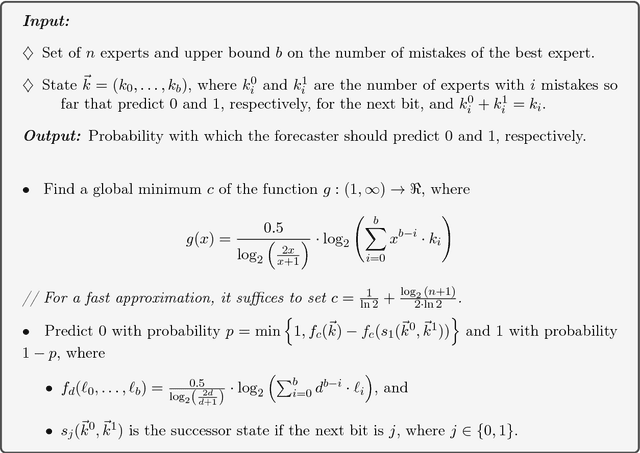 Figure 1 for Online Learning with an Almost Perfect Expert