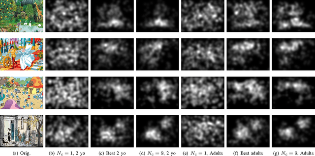 Figure 3 for Computational Model for Predicting Visual Fixations from Childhood to Adulthood