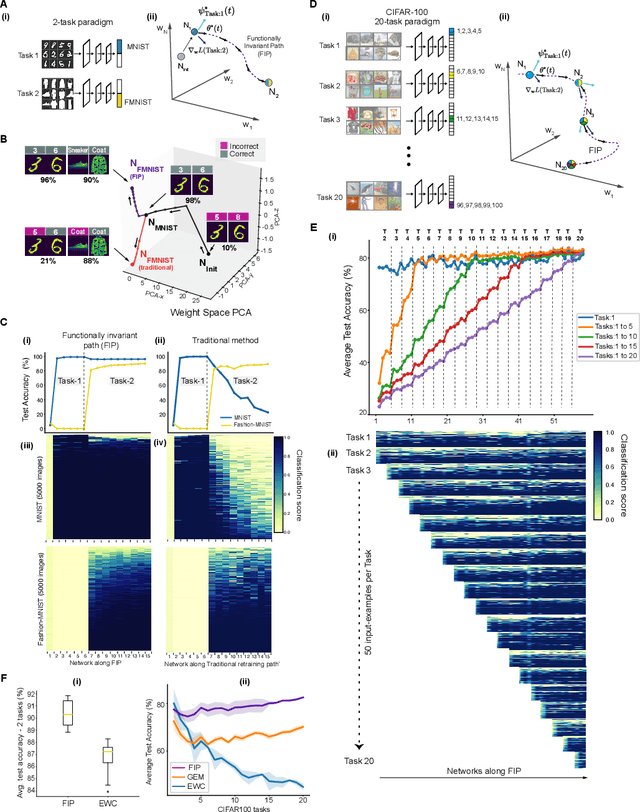 Figure 2 for Engineering flexible machine learning systems by traversing functionally invariant paths in weight space