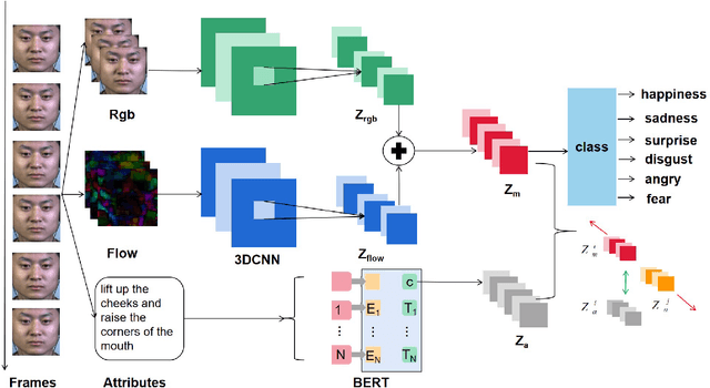 Figure 1 for Micro-Expression Recognition Based on Attribute Information Embedding and Cross-modal Contrastive Learning
