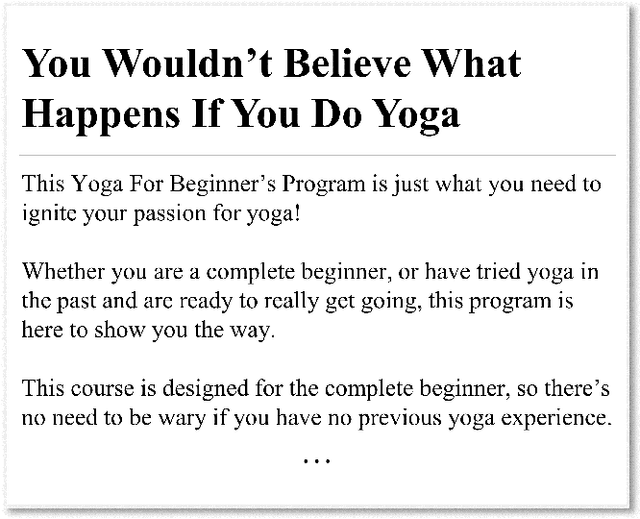 Figure 1 for BaitWatcher: A lightweight web interface for the detection of incongruent news headlines