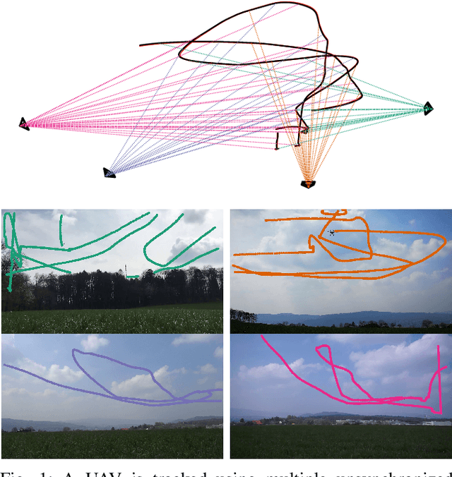 Figure 1 for Reconstruction of 3D flight trajectories from ad-hoc camera networks