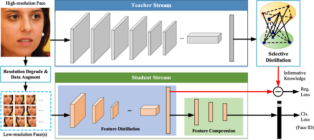 Figure 2 for Low-resolution Face Recognition in the Wild via Selective Knowledge Distillation