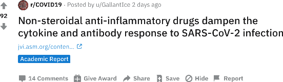 Figure 1 for COVID-Fact: Fact Extraction and Verification of Real-World Claims on COVID-19 Pandemic