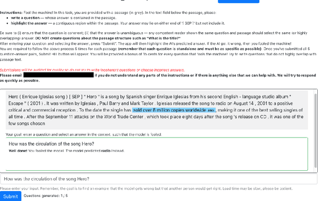 Figure 1 for On the Efficacy of Adversarial Data Collection for Question Answering: Results from a Large-Scale Randomized Study