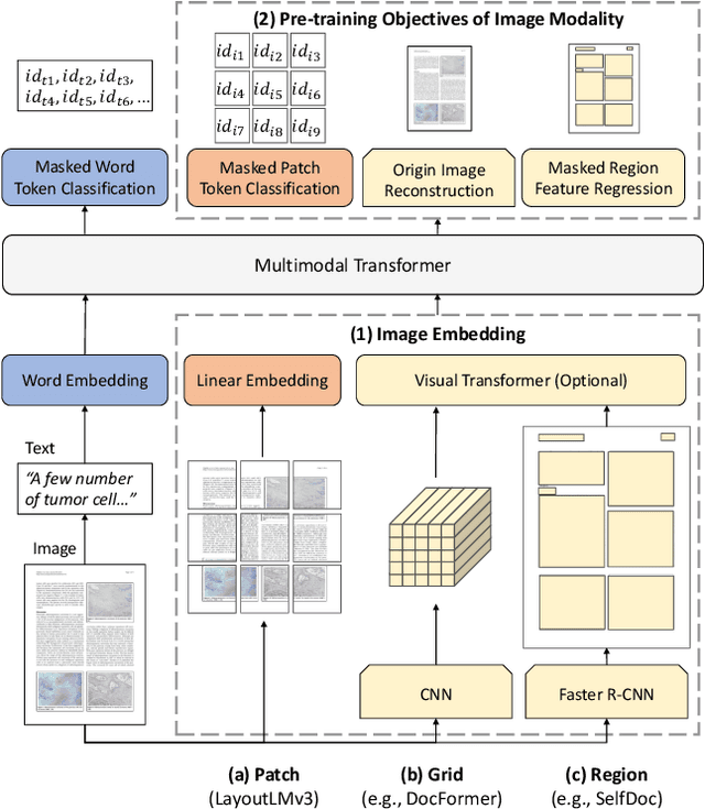 Figure 3 for LayoutLMv3: Pre-training for Document AI with Unified Text and Image Masking