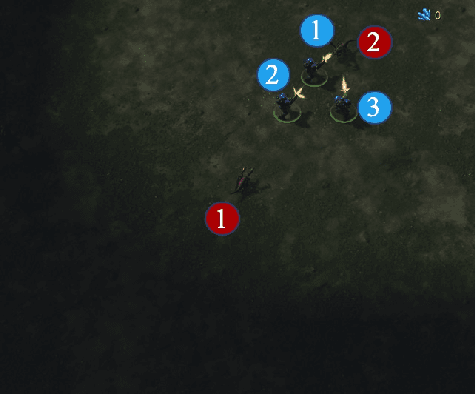 Figure 1 for Adversary agent reinforcement learning for pursuit-evasion