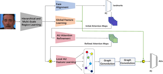 Figure 1 for Action Unit Detection with Joint Adaptive Attention and Graph Relation