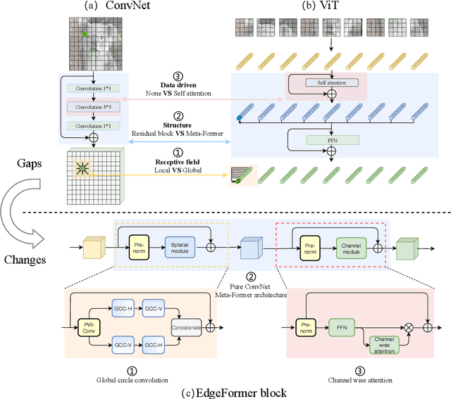 Figure 1 for EdgeFormer: Improving Light-weight ConvNets by Learning from Vision Transformers