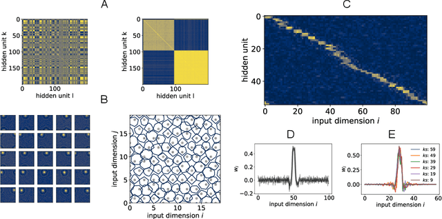 Figure 2 for Data-driven emergence of convolutional structure in neural networks