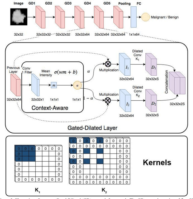 Figure 3 for Gated-Dilated Networks for Lung Nodule Classification in CT scans
