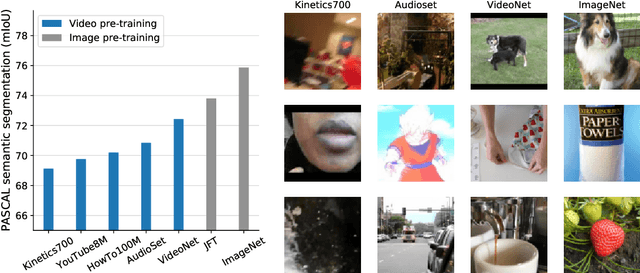 Figure 4 for Self-supervised video pretraining yields strong image representations