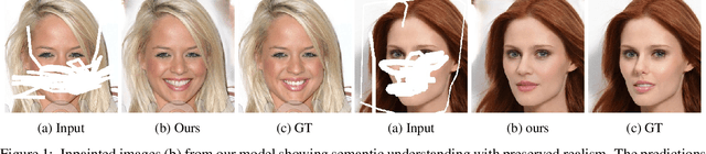 Figure 1 for Foreground-guided Facial Inpainting with Fidelity Preservation