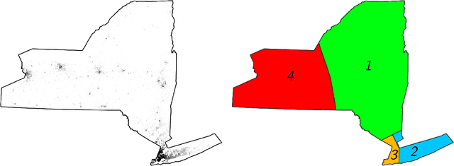 Figure 4 for Polygon Area Decomposition Using a Compactness Metric