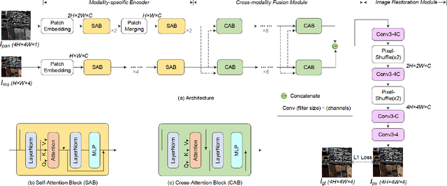 Figure 1 for PanFormer: a Transformer Based Model for Pan-sharpening