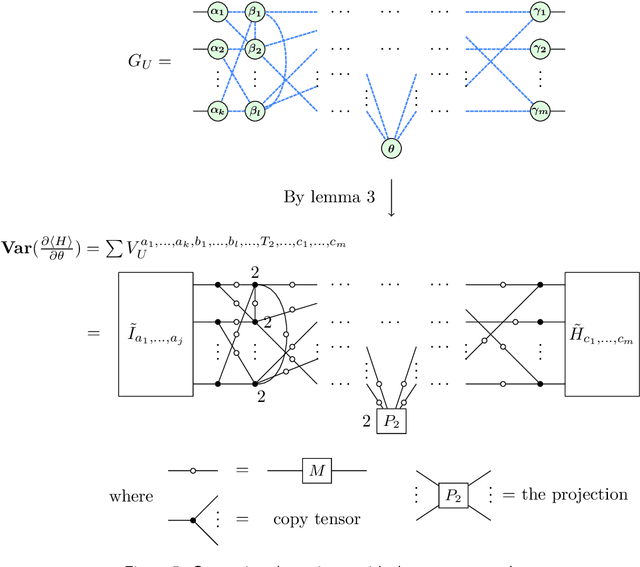 Figure 4 for Analyzing the barren plateau phenomenon in training quantum neural network with the ZX-calculus