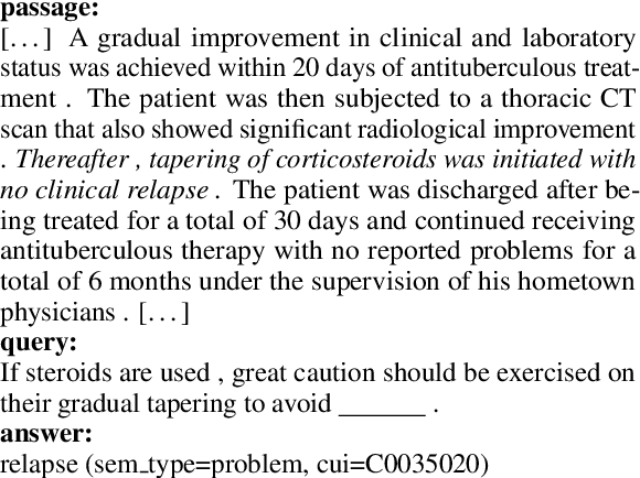 Figure 1 for CliCR: A Dataset of Clinical Case Reports for Machine Reading Comprehension