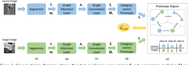 Figure 3 for Unsupervised Domain Adaptation Network with Category-Centric Prototype Aligner for Biomedical Image Segmentation