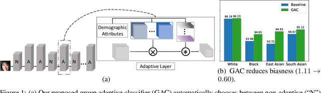 Figure 1 for Mitigating Face Recognition Bias via Group Adaptive Classifier