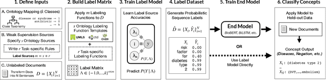 Figure 1 for Trove: Ontology-driven weak supervision for medical entity classification