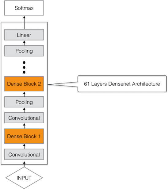 Figure 3 for A Dense CNN approach for skin lesion classification