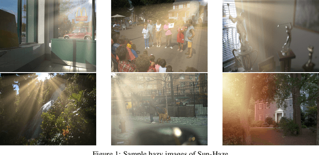 Figure 1 for Evaluating Single Image Dehazing Methods Under Realistic Sunlight Haze