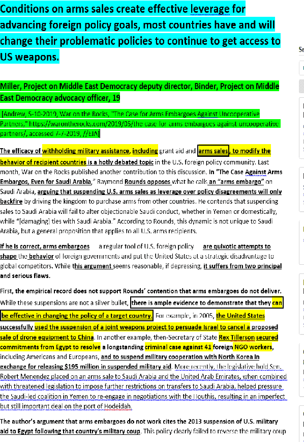 Figure 1 for DebateSum: A large-scale argument mining and summarization dataset