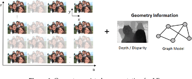Figure 1 for Novel projection schemes for graph-based Light Field coding