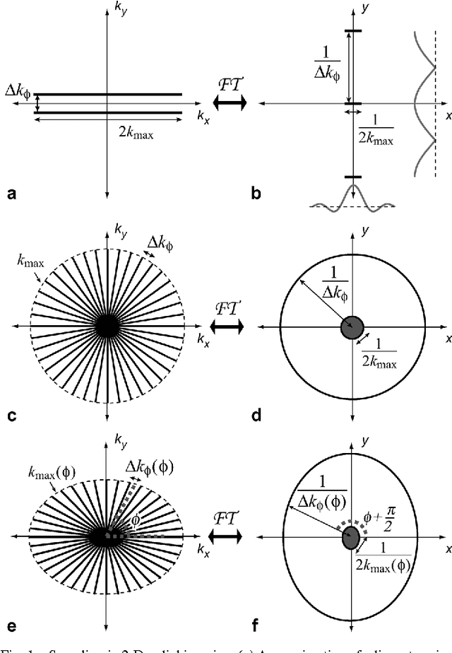 Figure 1 for Anisotropic field-of-views in radial imaging