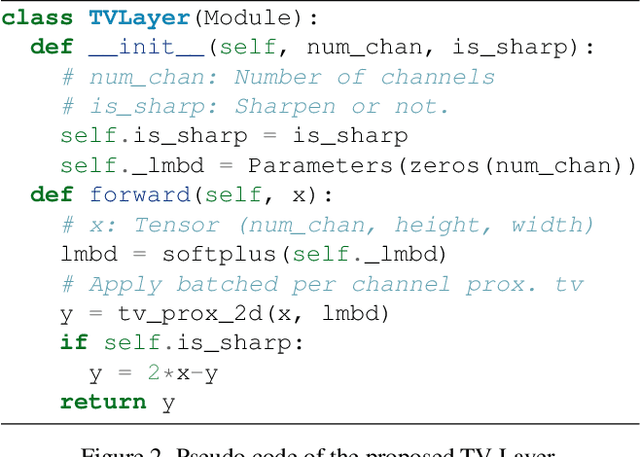 Figure 3 for Total Variation Optimization Layers for Computer Vision