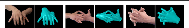 Figure 1 for Capturing Hands in Action using Discriminative Salient Points and Physics Simulation