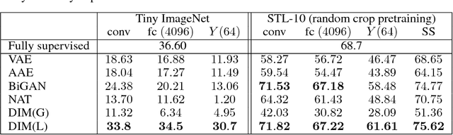 Figure 3 for Learning deep representations by mutual information estimation and maximization