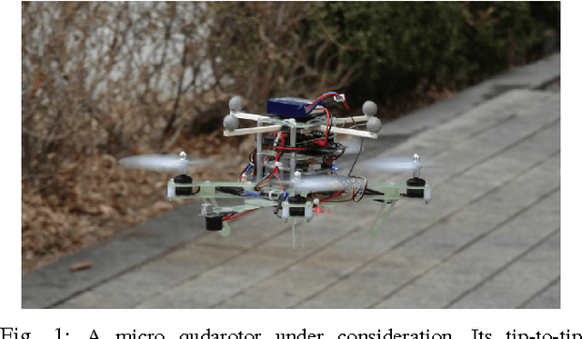 Figure 1 for Onboard Flight Control of a Small Quadrotor Using Single Strapdown Optical Flow Sensor