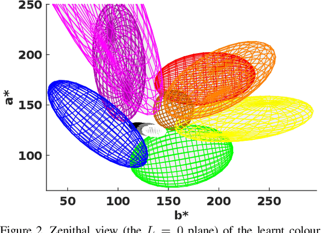Figure 3 for Colour Terms: a Categorisation Model Inspired by Visual Cortex Neurons