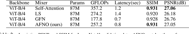 Figure 4 for Adaptive Fourier Neural Operators: Efficient Token Mixers for Transformers