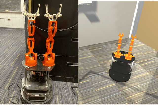 Figure 1 for Using Virtual Reality to Simulate Human-Robot Emergency Evacuation Scenarios