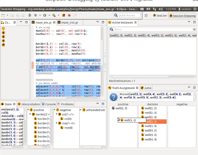 Figure 4 for Stepwise Debugging of Answer-Set Programs