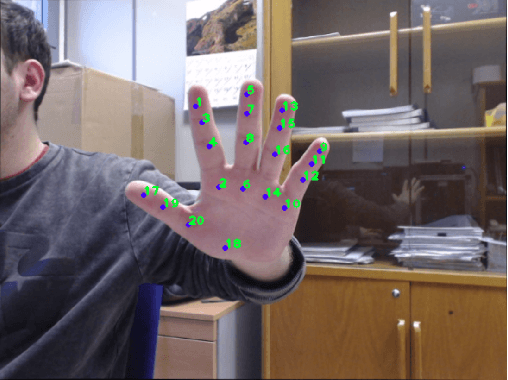 Figure 4 for Large-scale Multiview 3D Hand Pose Dataset