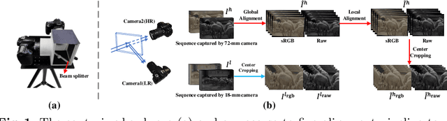 Figure 1 for Real-RawVSR: Real-World Raw Video Super-Resolution with a Benchmark Dataset