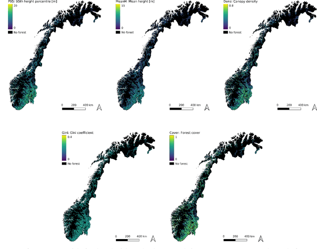 Figure 3 for Country-wide Retrieval of Forest Structure From Optical and SAR Satellite Imagery With Bayesian Deep Learning