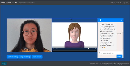 Figure 1 for Detecting Interlocutor Confusion in Situated Human-Avatar Dialogue: A Pilot Study