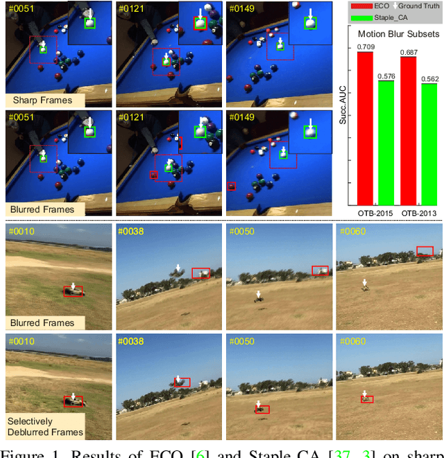 Figure 1 for Effects of Blur and Deblurring to Visual Object Tracking