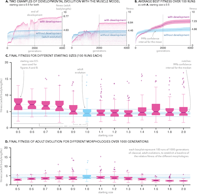 Figure 3 for Morphological Development at the Evolutionary Timescale: Robotic Developmental Evolution