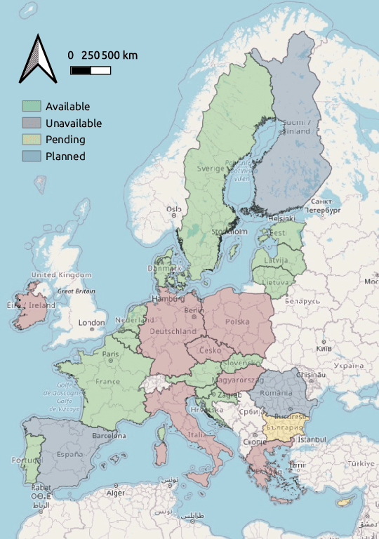 Figure 1 for EuroCrops: A Pan-European Dataset for Time Series Crop Type Classification