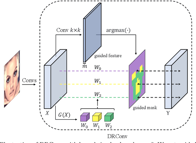 Figure 1 for Dynamic Region-Aware Convolution