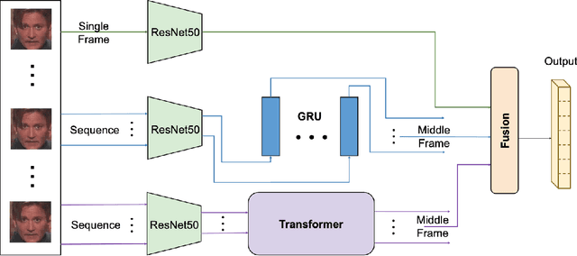 Figure 1 for Spatial and Temporal Networks for Facial Expression Recognition in the Wild Videos