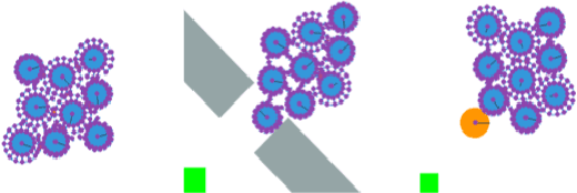 Figure 4 for A Deep Reinforcement Learning Environment for Particle Robot Navigation and Object Manipulation