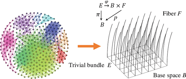 Figure 1 for Trivial bundle embeddings for learning graph representations