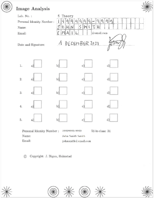 Figure 2 for Writer Recognition Using Off-line Handwritten Single Block Characters