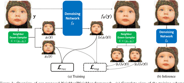 Figure 1 for Neighbor2Neighbor: Self-Supervised Denoising from Single Noisy Images